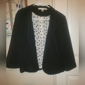 Womans Black LC blazer